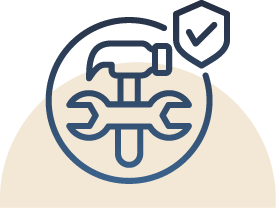 嚴謹施工＋完工保固